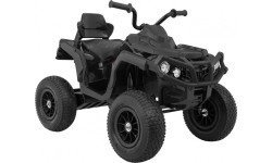 Quad ATV Vehicle Inflatable Wheels Black-Green
