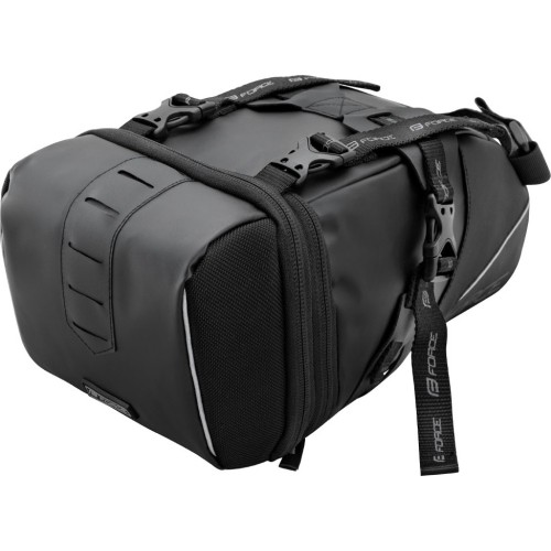 Torba pod siodło Force ADVENTURE 39x22x17cm 5l (czarna)