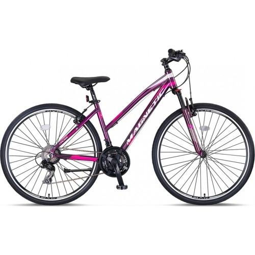 Bicycle Umit Magnetic 28", Size 17" (43cm), Violet/Pink