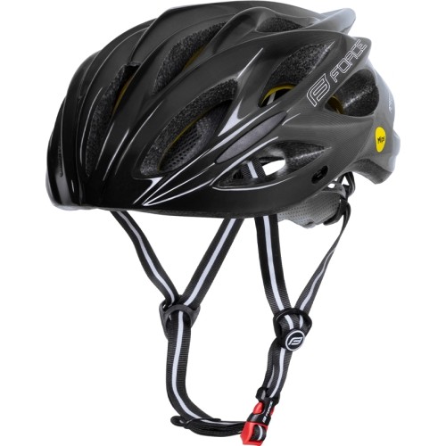 Helmet FORCE BULL HUE MIPS // size S-M (55-58 cm) (grey/black)