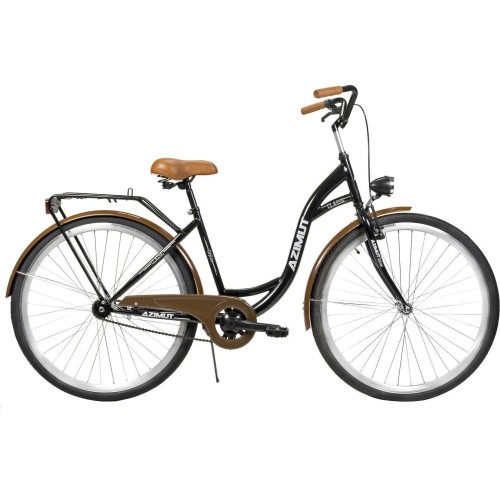 Dviratis AZIMUT Classic 28" 2023 black