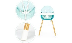 ECOTOYS 2-in-1 Feeding Chair