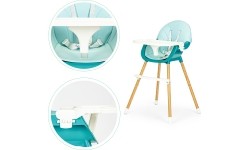 ECOTOYS 2-in-1 Feeding Chair