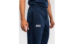 Bawełniane spodnie męskie UFC Fusion by Venum Fight Week - Solid Oceanic Blue