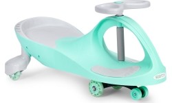 Gravity ride vehicle for kids LED wheels green ECOTOYS