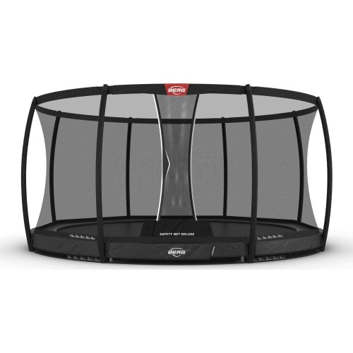 BERG Champion InGround 430 Grey + Safety Net Deluxe
