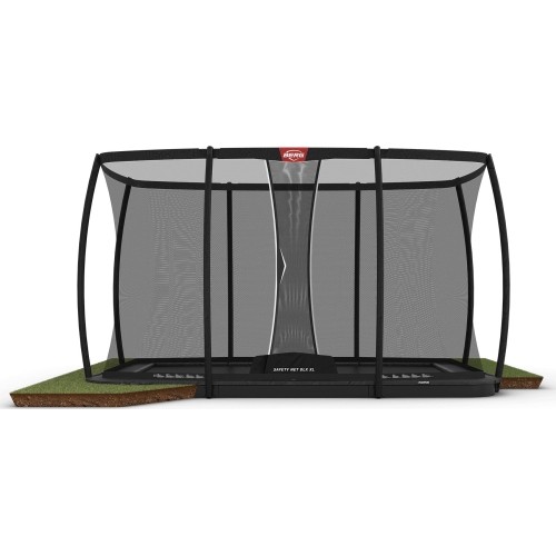 BERG Ultim Champion FlatGround 410 Grey + Safety Net DLX XL