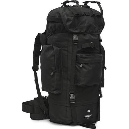 NC3901 EAGLE TACTICAL BACKPACK BLACK 70L NILS CAMP