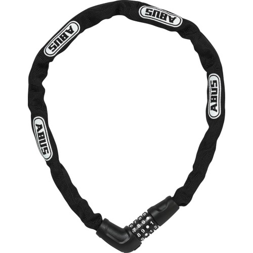 Zamek rowerowy ABUS 5805C/110, z szyfrem, 110cm, łańcuch, czarny