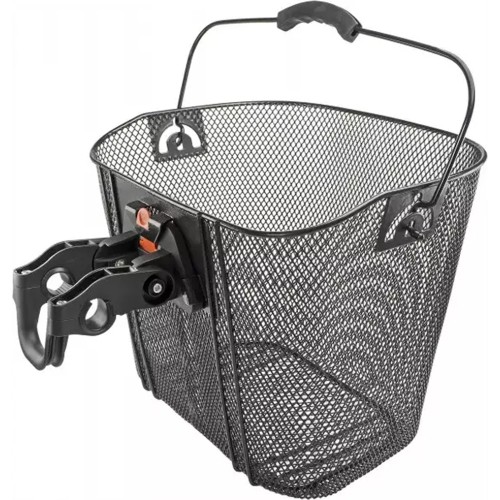 Bike handlebar bag // 35x26x26 cm, metal wire