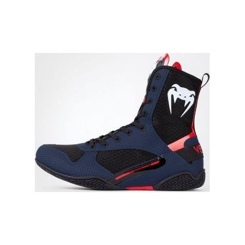 Buty bokserskie Venum Elite - granatowy/czarny/czerwony