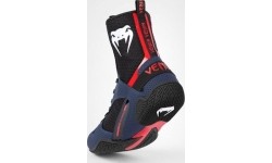 Buty bokserskie Venum Elite - granatowy/czarny/czerwony