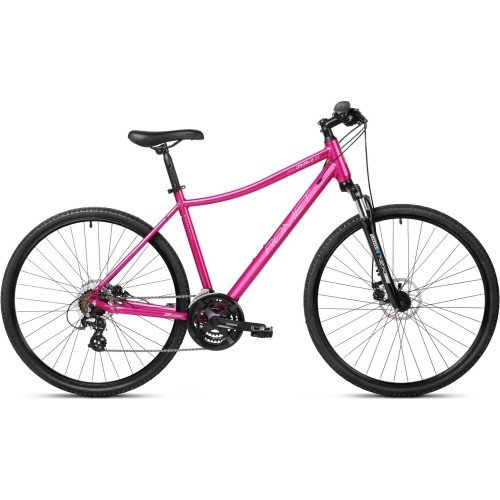 Dviratis Romet Orkan 2 D 2025 pink-white-bright graphite