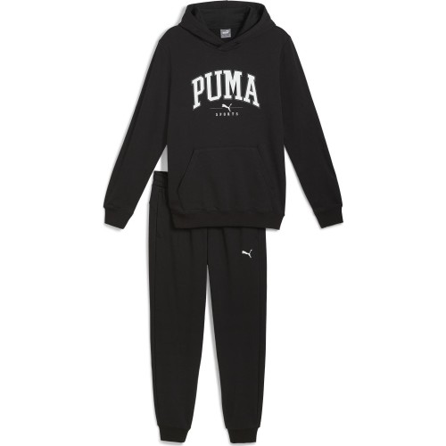 Puma Sportinis Kostiumas Vyrams Squad Hooded Black 681901 01