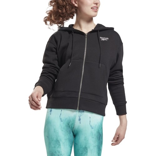Reebok Džemperis Moterims Ri Full Zip Black
