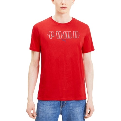 Puma Marškinėliai Vyrams Brand Tee High Risk Red