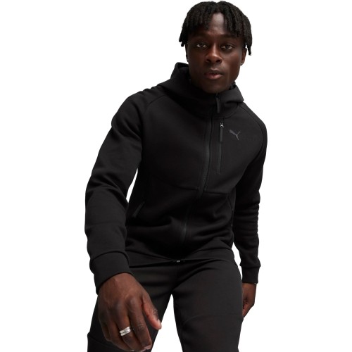 Puma Džemperis Vyrams Pumatech Fz Hoodie Dk Black 624385 01