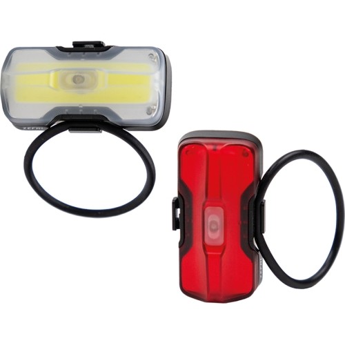 Zefal Supervision F20 + R20 USB-C // przód + tył (bezprzewodowy, bateria)