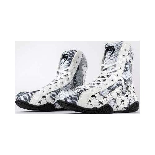 Venum White Snake Boxing Shoes for Women - White