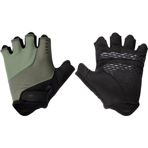 Force LAND gloves // size XL (black/green)