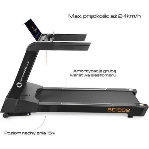 BE1862 ELECTRIC TREADMILL SEMI COMERCIAL HMS PREMIUM