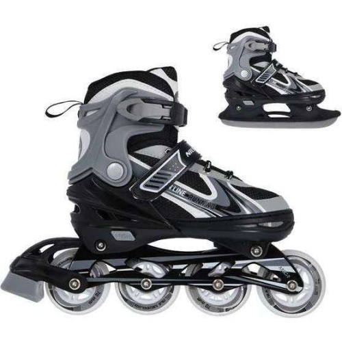 NH18188 2IN1 IN-LINE SKATES/HOCKEY ICE SKATES