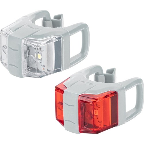 KLS Twins II // with batteries (mint white)