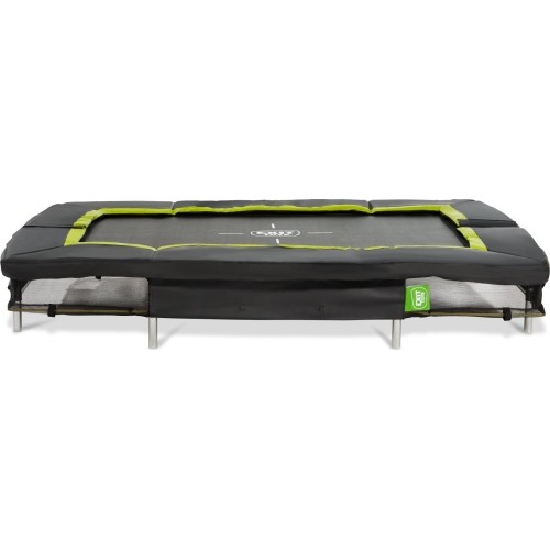 Trampolina ziemna EXIT Silhouette 153x214cm - czarna