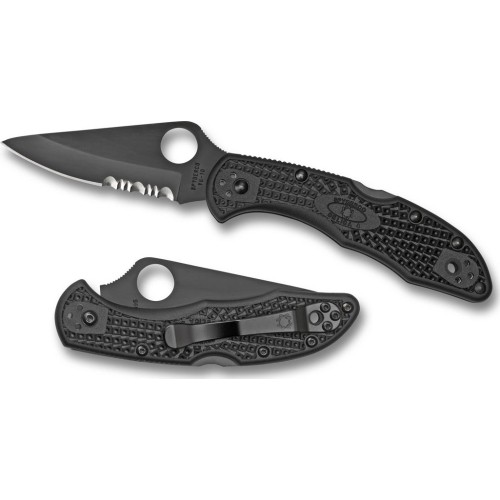 Folding Knife Spyderco C11PSBBK Delica 4, Black