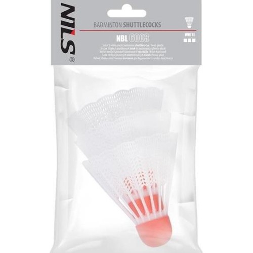 NBL6003 NYLON SHUTTLECOCKS 3 PCS. NILS