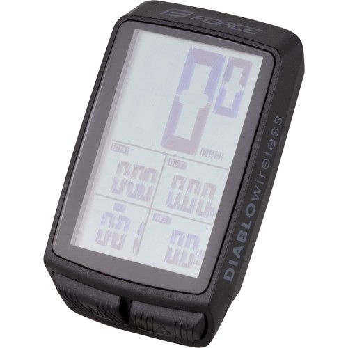 FORCE Diablo bike computer // 11 functions, wireless