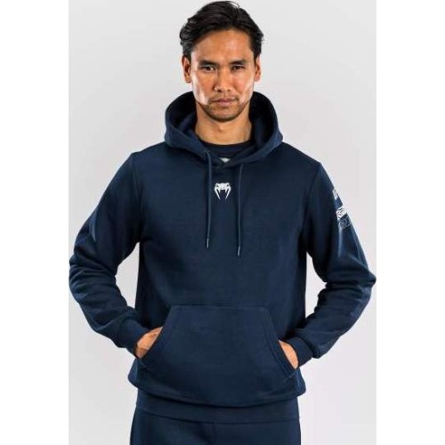 Męska bluza z kapturem UFC Fusion by Venum Fight Week - Solid Oceanic Blue