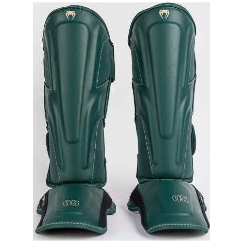 Venum Impact Evo Shin Guards - Emerald Green