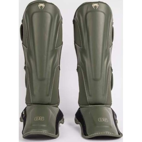 Venum Impact Evo Shin Guards - Military Green