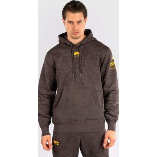 UFC Fusion by Venum Fight Week Men’s Pullover Hoodie - Earthen Brown