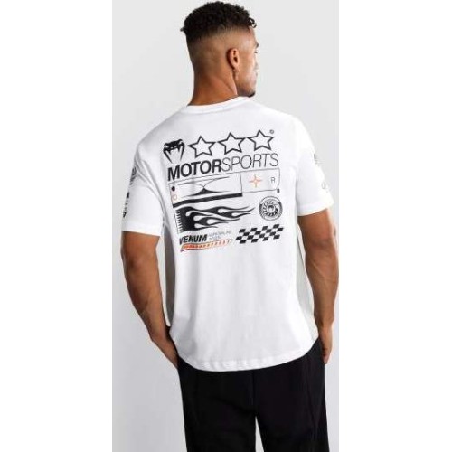 Venum Motorsport T-Shirt - Snow White