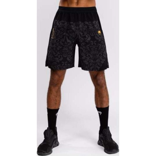 Venum x Topuria Unmatched Edition Training Shorts - Black/Gold