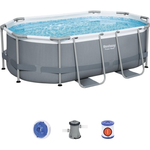 Frame Pool 10 FT 305 x 200 x 84 cm Power Steel BESTWAY