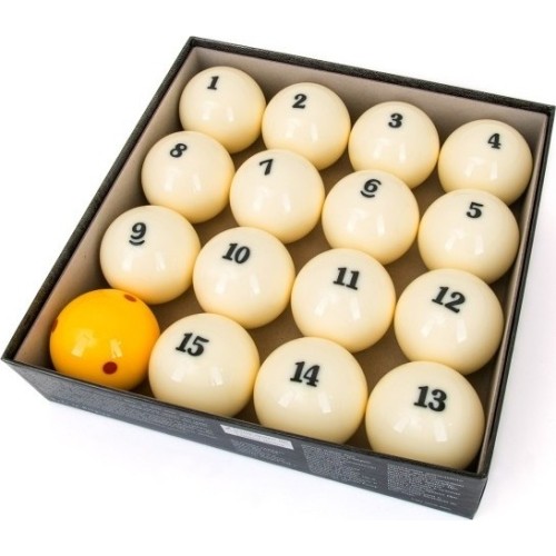 Billiard Ball Set "Super Aramith Pro Tournament", 67 mm, Pyramid