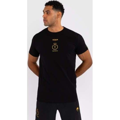Venum x Topuria Unmatched Edition T-Shirt - Black/Gold