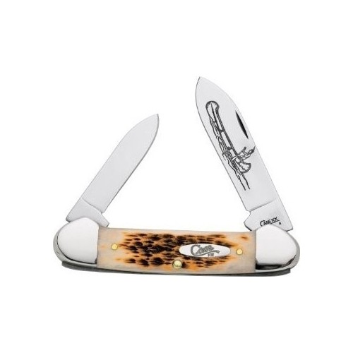 Pocket Knife Case CV Canoe, Amber