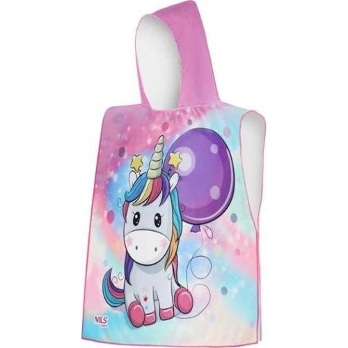 NAR20 RĘCZNIK JEDNOROŻEC NILS AQUA PONCHO