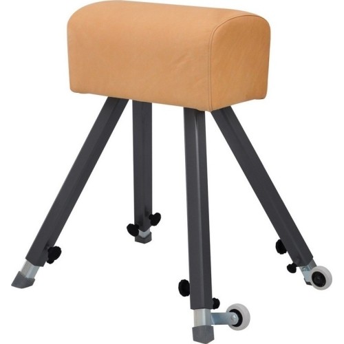 Vaulting Buck Coma-Sport GS-129 – Metal Legs, Natural Leather