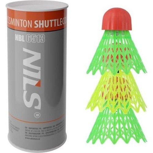Lotki do Speedmintona Nils NBL6513 - nylon, 3 szt.