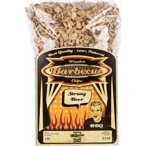 Oak chips for smoking beer barrels 1 Kg Axtschlag