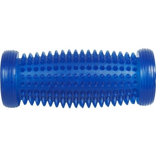YATE Wałek do masażu z kolcami 15 cm pusty z otworem niebieski