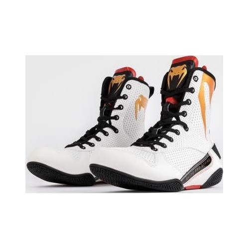Buty bokserskie Venum Elite - Ice /Gold