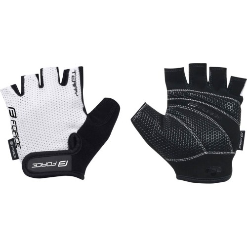 FORCE Terry gloves, (white) S