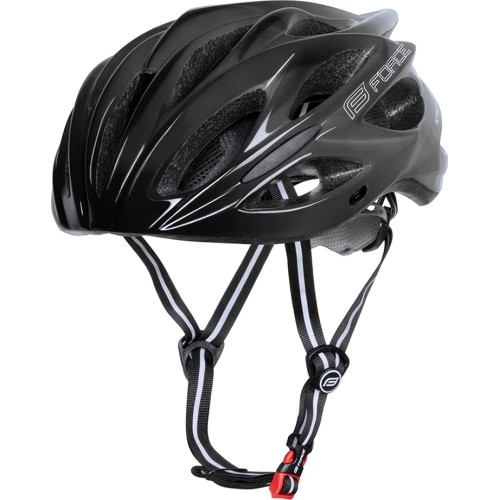 Kask FORCE BULL HUE // rozmiar L-XL (58-61 cm) (szary/czarny)