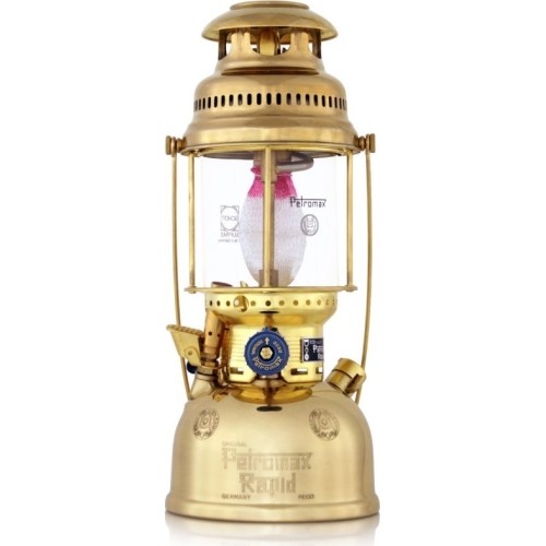 Kerosene lamp Petromax HK500 Brass
